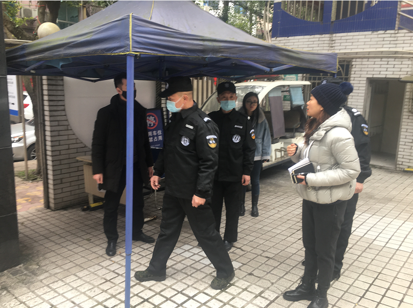 建設(shè)鎮(zhèn)隊(duì)員上崗啦！