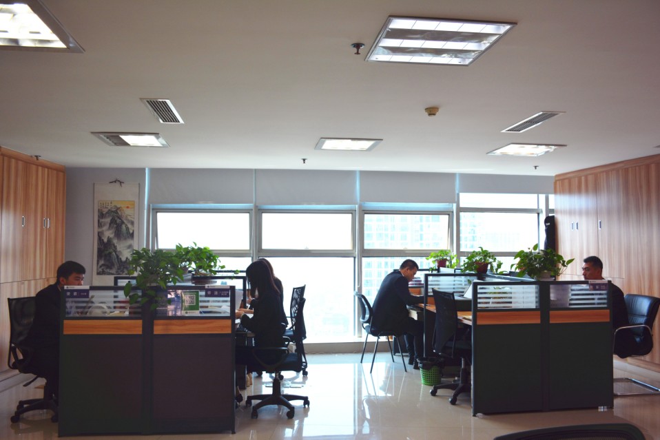 開放式辦公區(qū)域